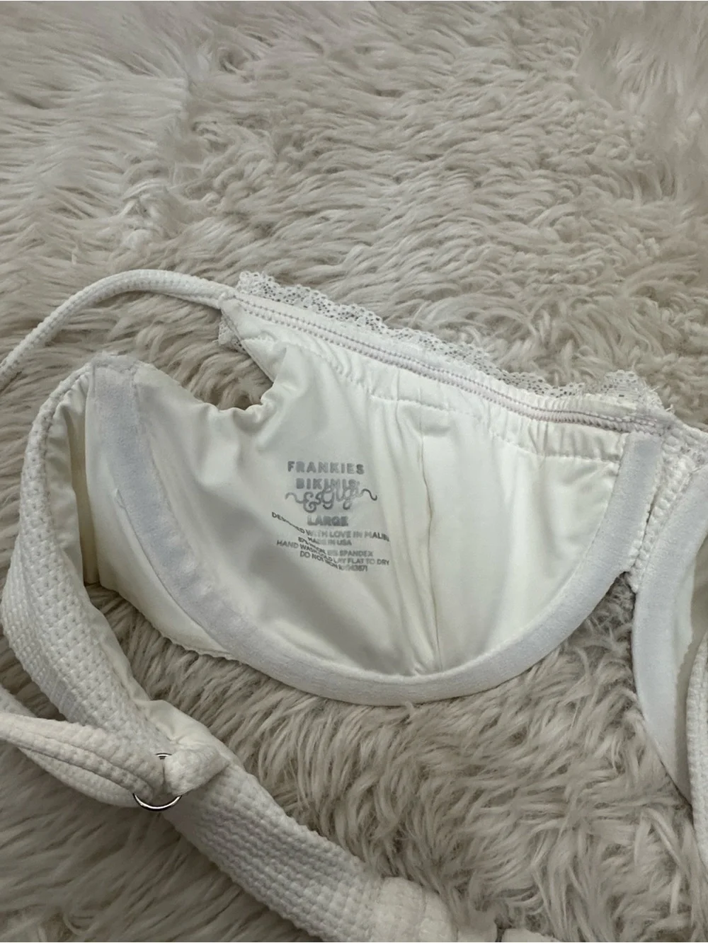 Frankie's Bikinis Dallas thermal matching bikini set
